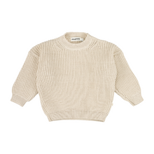 Load image into Gallery viewer, Silvina Handmade Sweater Natural (Limited Edition - made to order)
